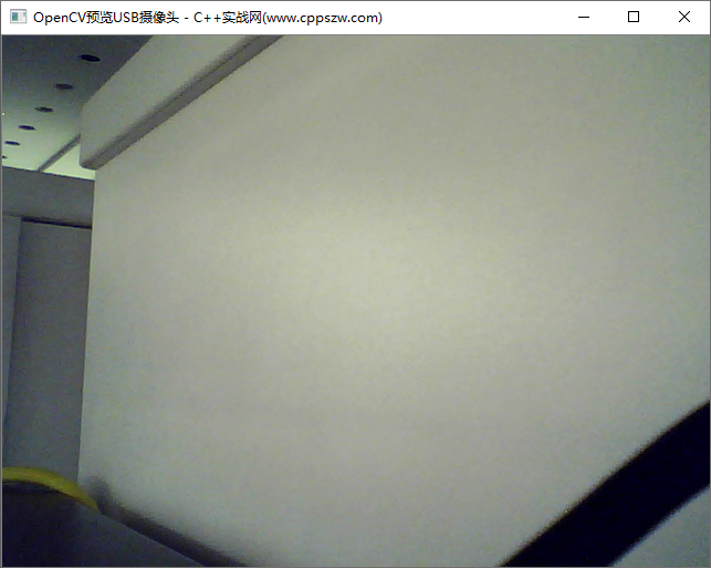 C++基于OpenCV实现USB摄像头枚举并预览